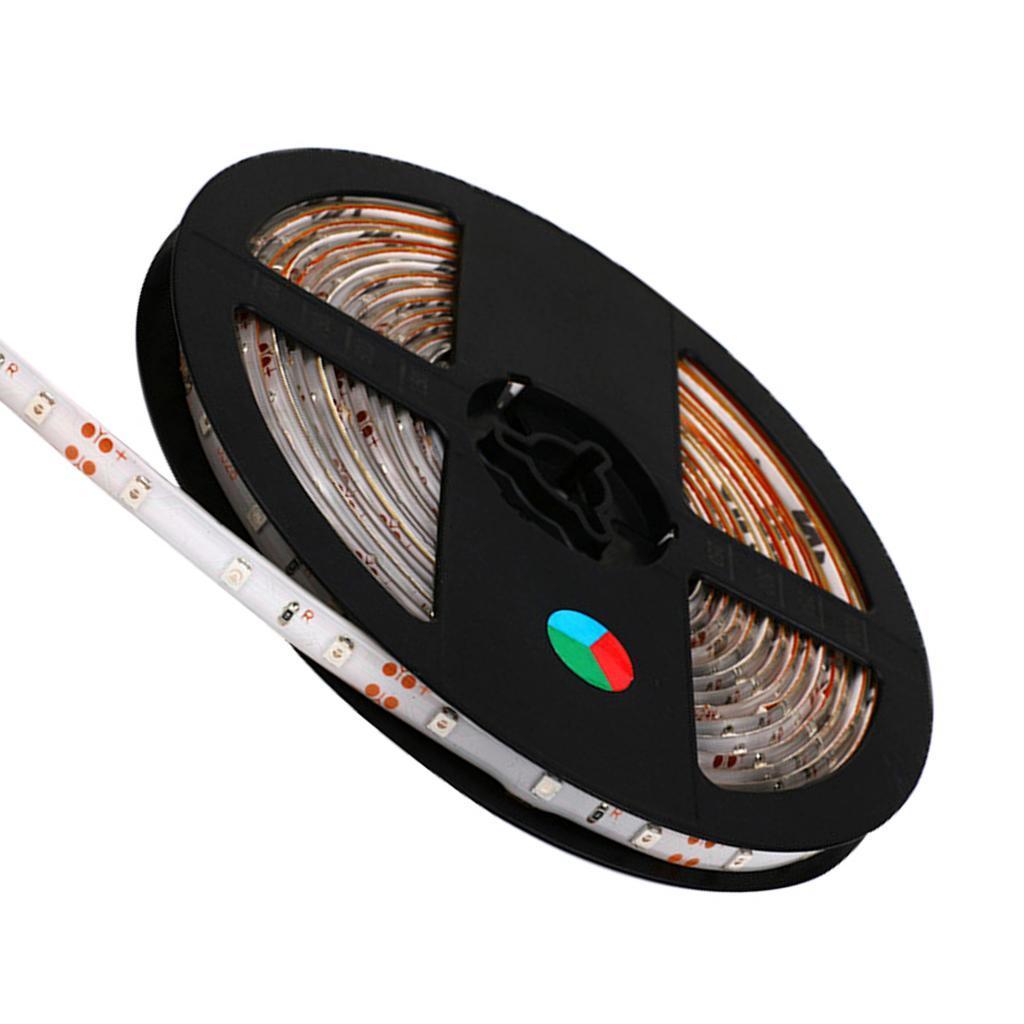 2-5pack SMD 3528 RGB LED Strip Lights Flexible 1m