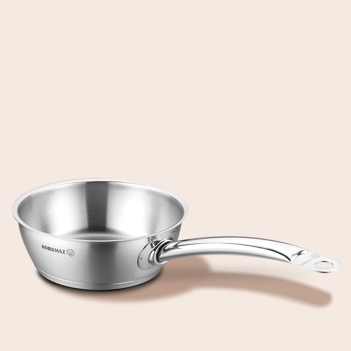 Chảo inox cao cấp Korkmaz Proline 24cm - A1153 - Hàng chính hãng