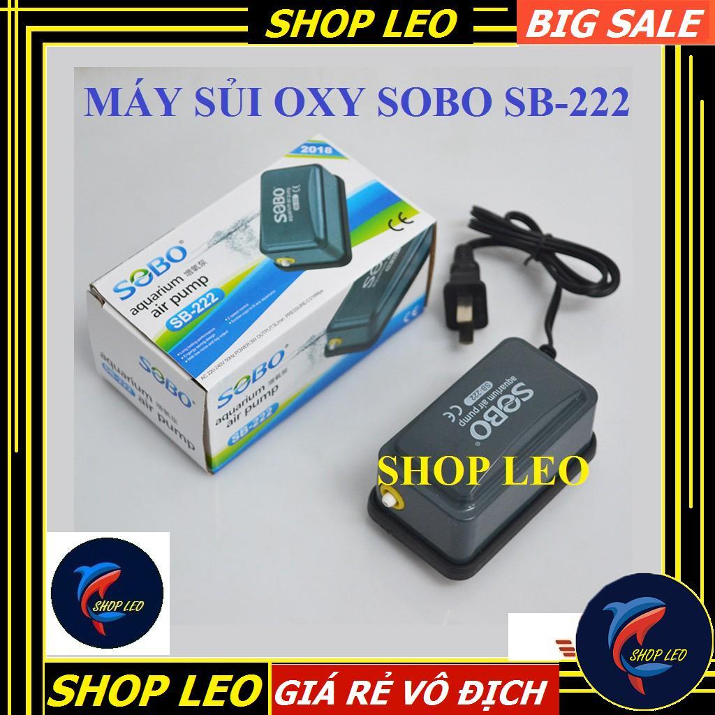 Máy sủi oxy SOBO-SB222 - Sủi oxi bể cá - phụ kiện thủy sinh