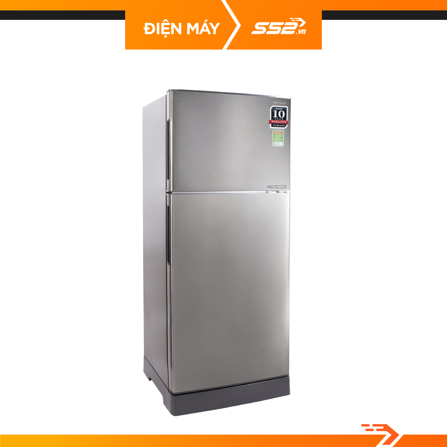 Tủ lạnh Sharp Inverter 196 Lít SJ-X201E-SL- Hàng chính hãng- Giao toàn quốc