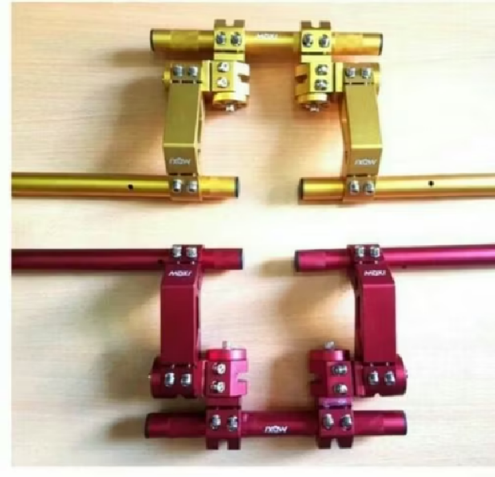 Bộ ghi đông 5 khúc độ xe điện xe đạp điện hàng bao đẹp