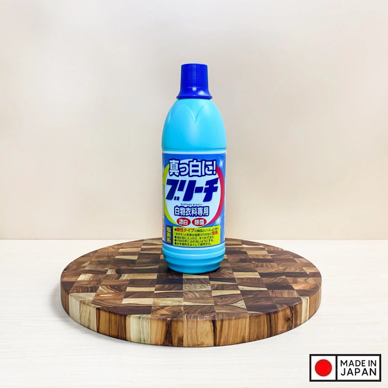 Combo 02 chai Nước tẩy trắng không màu, không mùi Rocket 600ml - Nội địa Nhật Bản