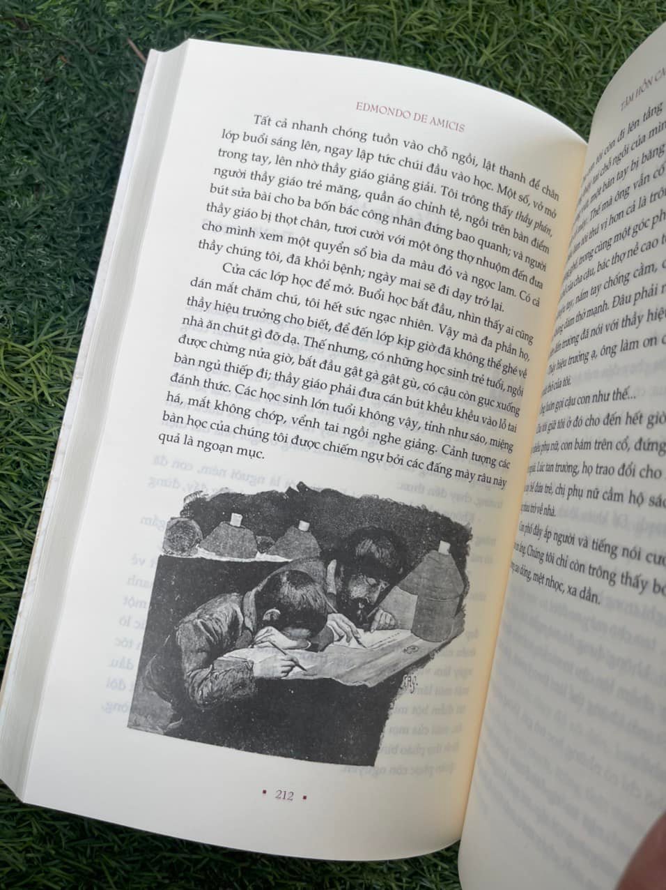 BÌA CỨNG - TÂM HỒN CAO THƯỢNG - EDMUNDO DE AMICIS - BẢN DỊCH ĐẦY ĐỦ TỪ NGUYÊN TÁC TIẾNG Ý - TRANH MINH HỌA IN BỐN MÀU - NHÃ NAM -