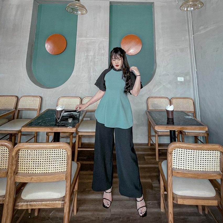 Bộ Lam Bigsize đi lễ chùa chubbybigsize