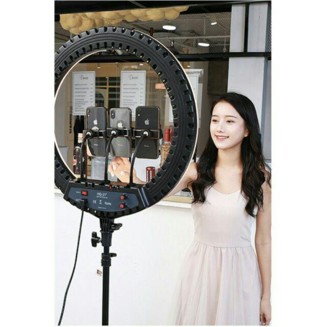 ĐÈN LIVESTREAM 45CM DẸT 3 KẸP ĐIỀU KHIỂN , MAKEUP, CHỤP HÌNH CỰC SÁNG, ĐẸP