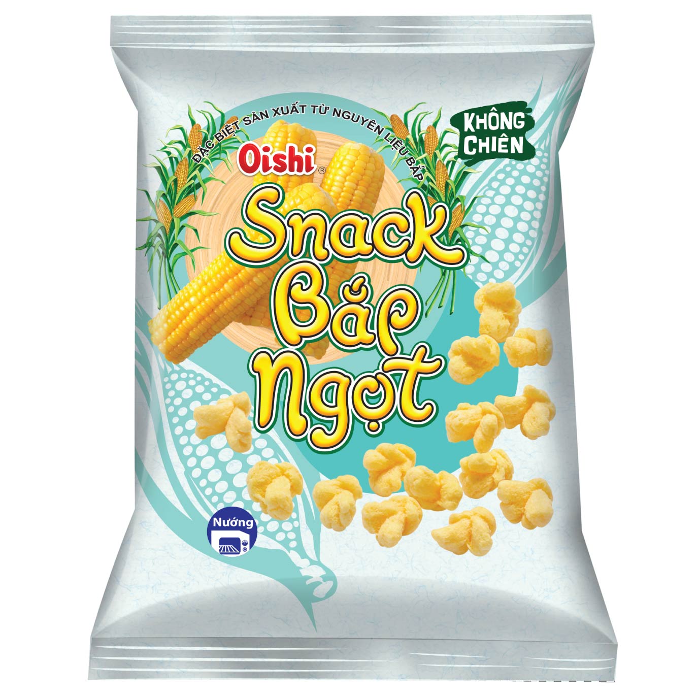 Combo 12 gói Oishi Snack Bắp Ngọt (75g/gói)