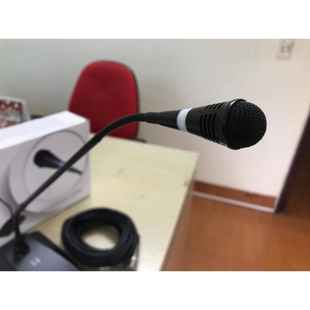 Mic hội nghị Toa EM380AS, mic cổ ngỗng độ nhạy cao dành cho hội họp, nhà thờ. Hàng chính hãng