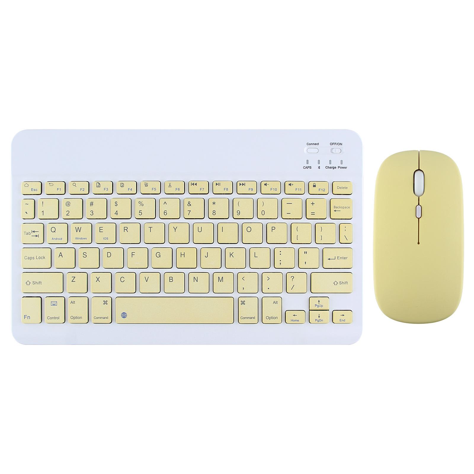 Dành Cho iPad Air Pro Bluetooth Không Dây Bàn Phím Và Chuột Nga Tiếng Ả Rập Thái Norsk Hy Lạp Cho Android IOS Windows Cho Điện Thoại máy Tính Bảng