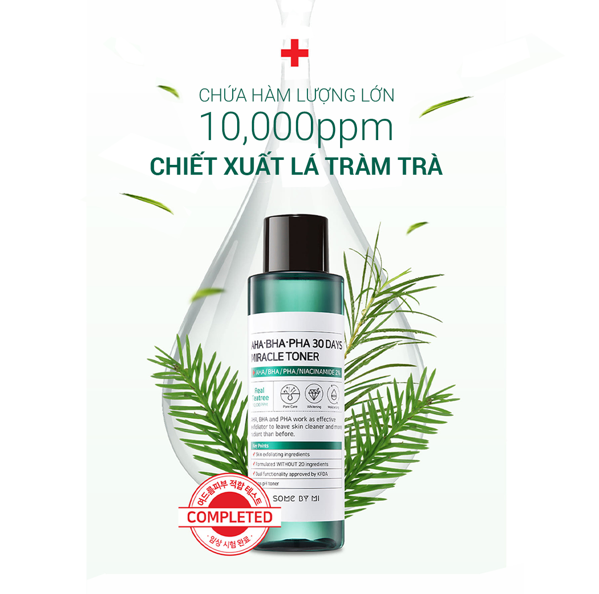 Nước Hoa Hồng Giảm Mụn Some By Mi AHA-BHA-PHA 30 Days Miracle Toner