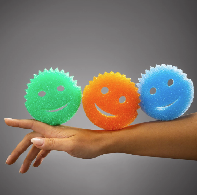 [Set Tiết Kiệm] Set 4 Miếng chà rửa Colors Scrub Daddy / Scrub Mommy chính hãng Mỹ