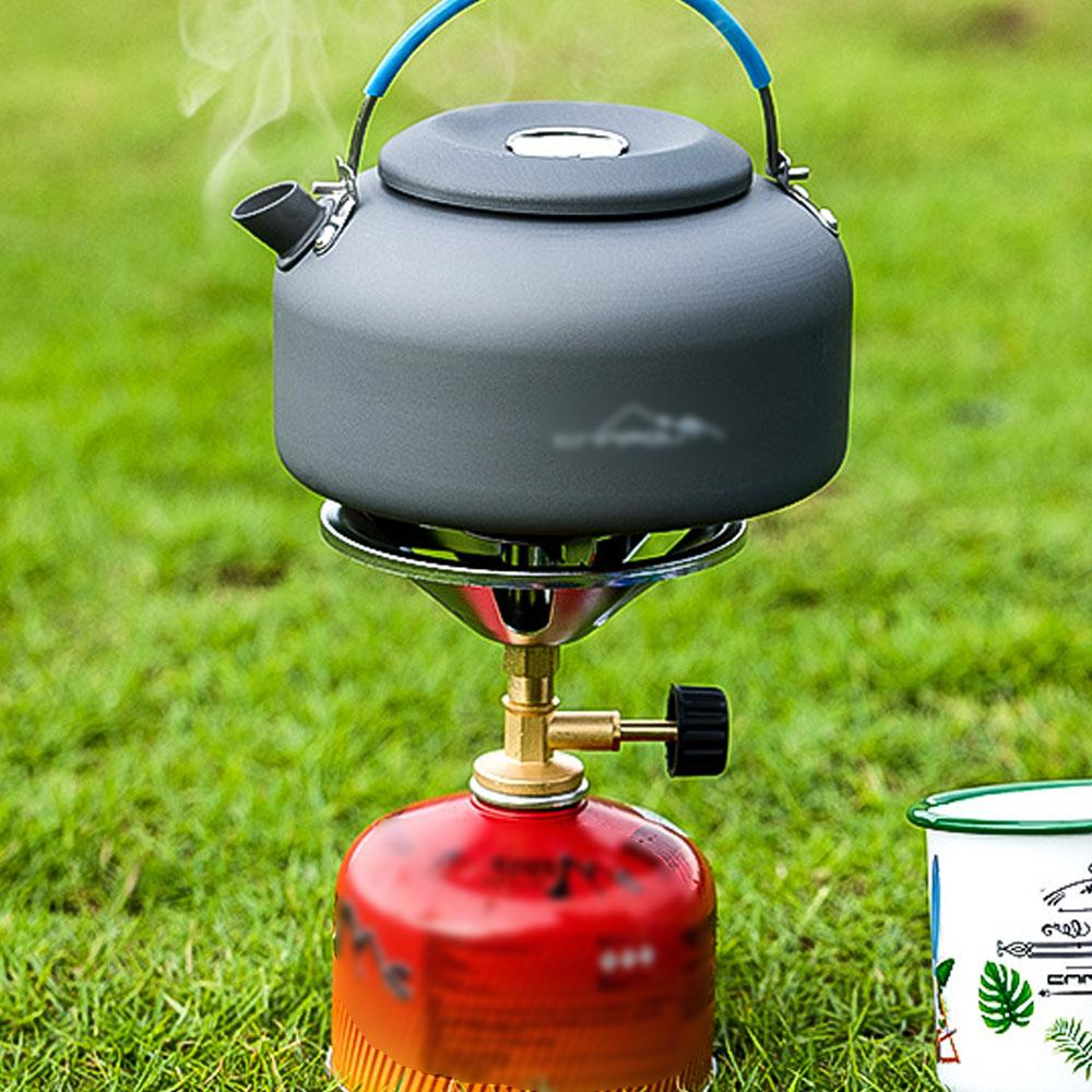 Bếp cắm trại ngoài trời lấy gas trực tiếp từ bình