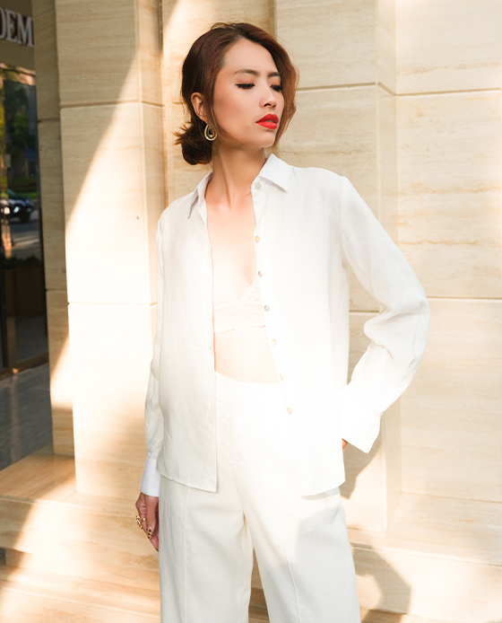 Áo Sơ Mi Linen Sicily TOP171 Thời trang thiết kê Hity