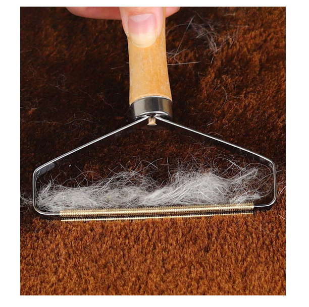 DỤNG CỤ CÀO LẤY LÔNG CÁN GỖ LẤY LÔNG THÚ CƯNG TRÊN GHẾ, NỆM , SOFA
