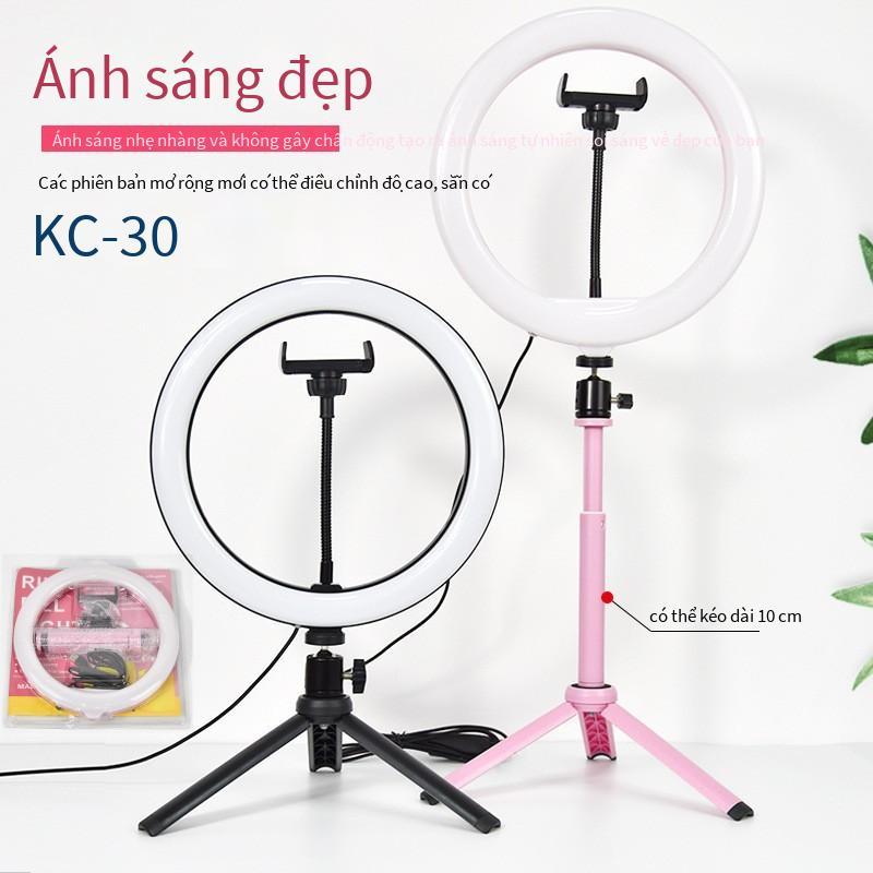 Phong Cách Mới Nhất OL-K30 Lưới Đèn Đỏ Bộ Vòng Lấp Đầy Ánh Sáng Trực Tiếp Đèn LED Khẩu Độ Lớn Ảnh Chụp Ảnh Ánh Sáng Đẹp