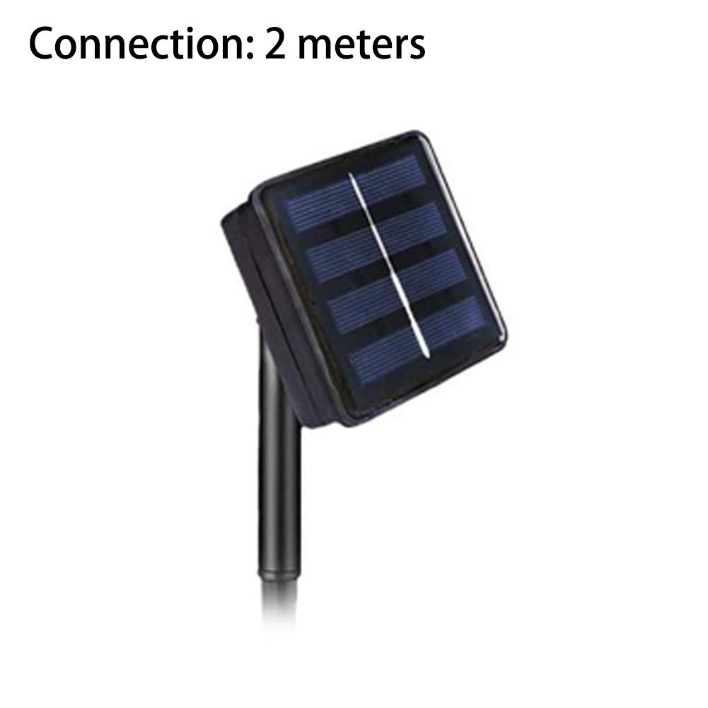 Dây Đèn Led Năng Lượng Mặt Trời Chống Thấm Nước Trang Trí Nhà Cửa
