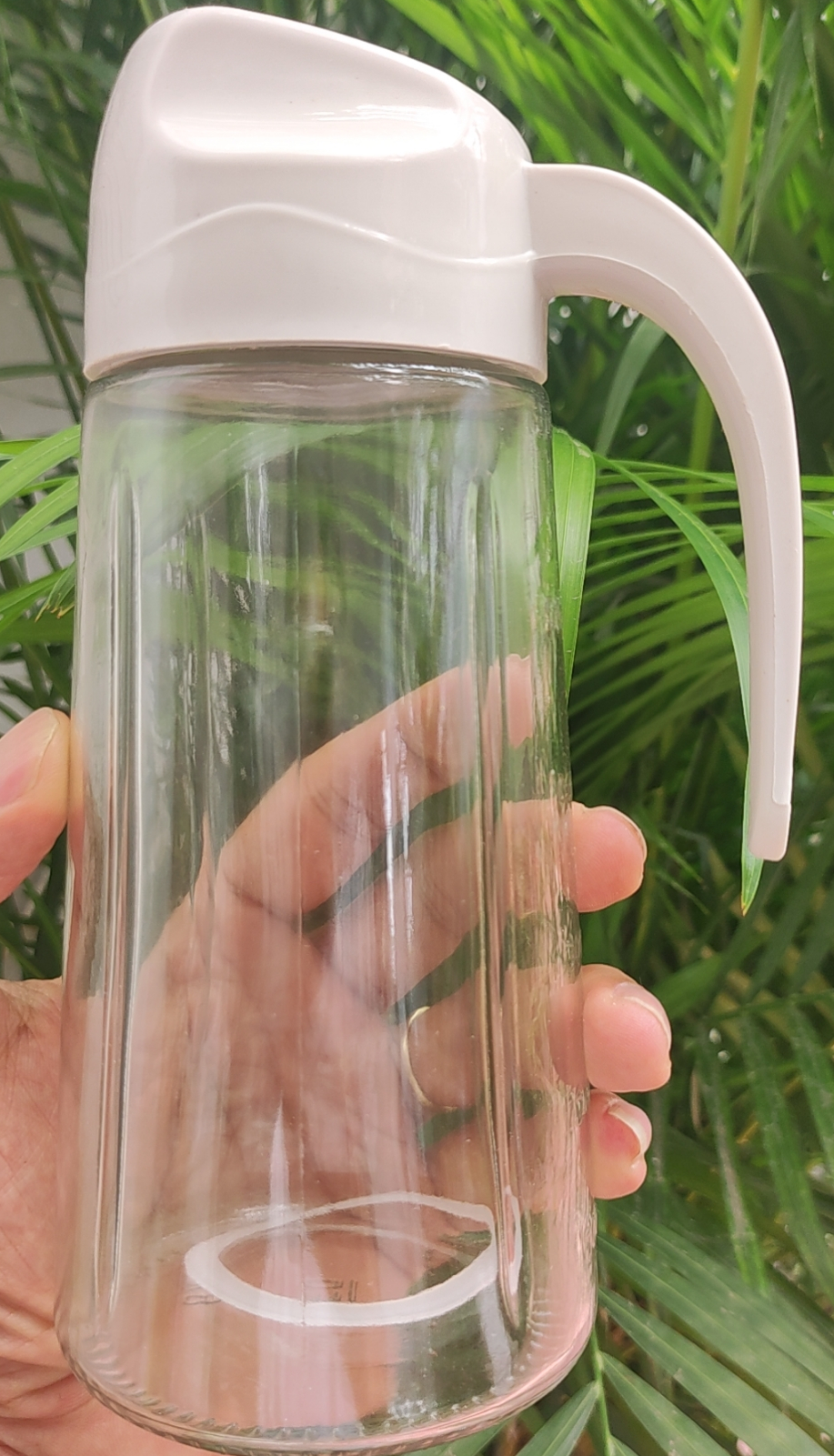 Bình đựng nước chấm - dầu ăn thủy tinh-21x8.5cm 377g 630ml