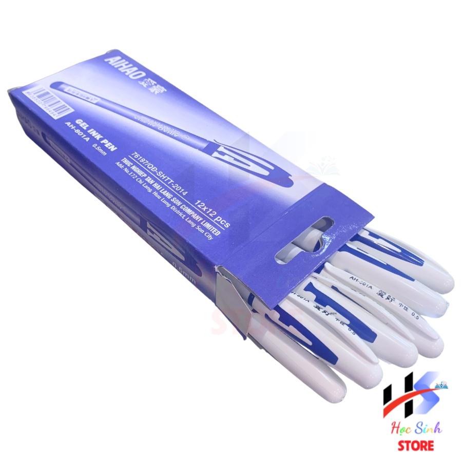 Hộp 12 cây bút AAA ngòi 0.5mm chất mực cao cấp, viết êm