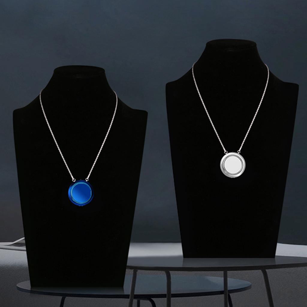 Wearable Necklace Air Purifier Portable Negative Ion Generator USB