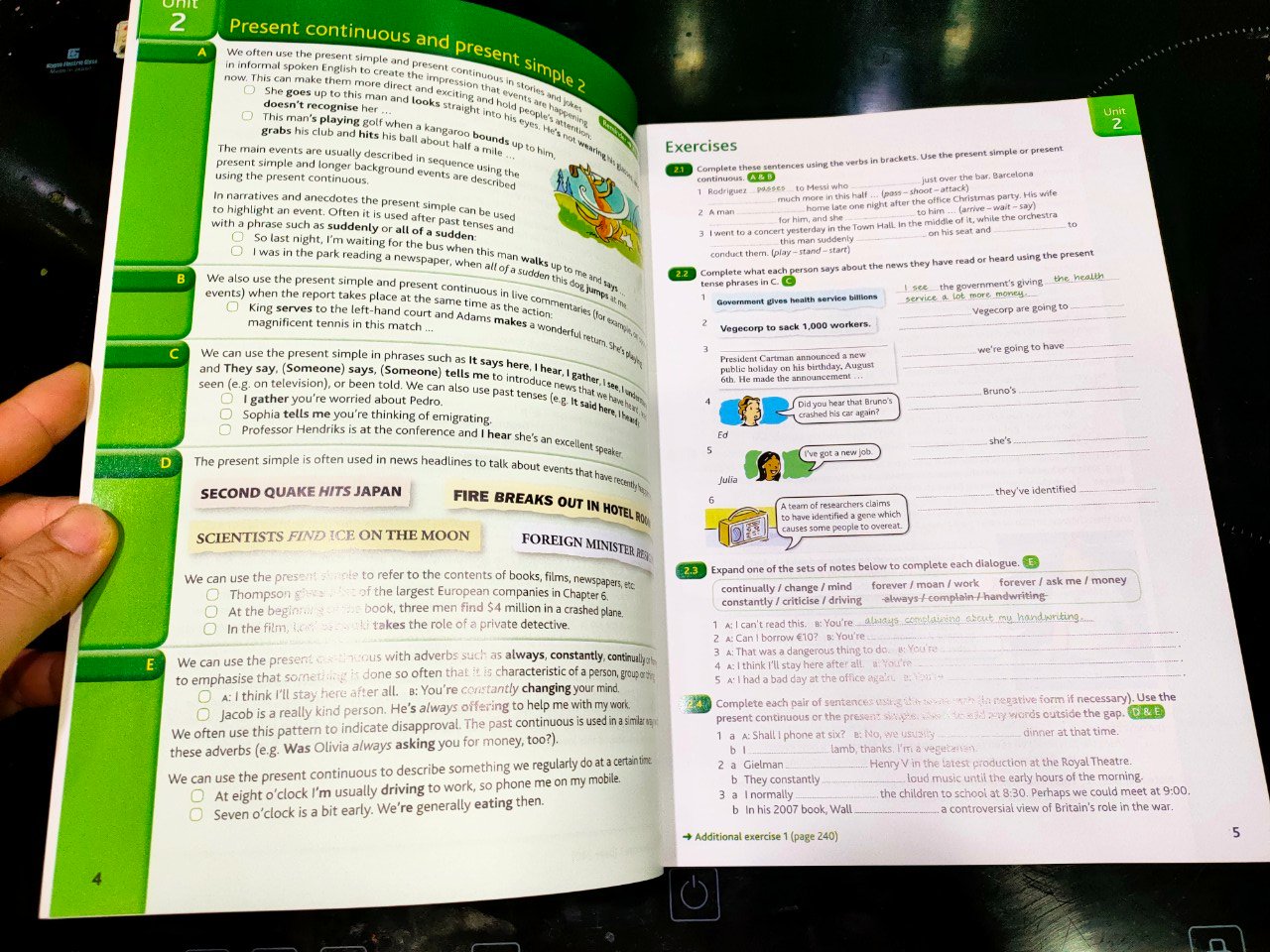 English grammar in use 3c nhập màu kèm audio và answer key