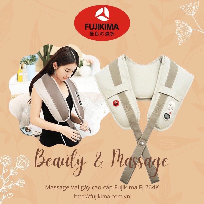 Đai massage vai cổ gáy Fujikima