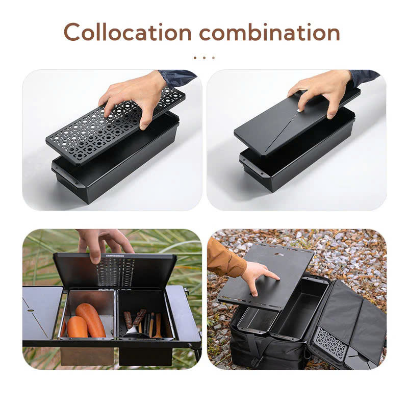 Phụ kiện hộp đựng đồ bàn ăn dùng cho bàn IGT Campingmoon BKCK-11