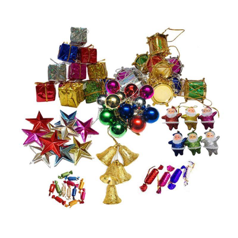 COMBO 10 MÓN TRANG TRÍ NOEL MINI XẾP NGẪU NHIÊN