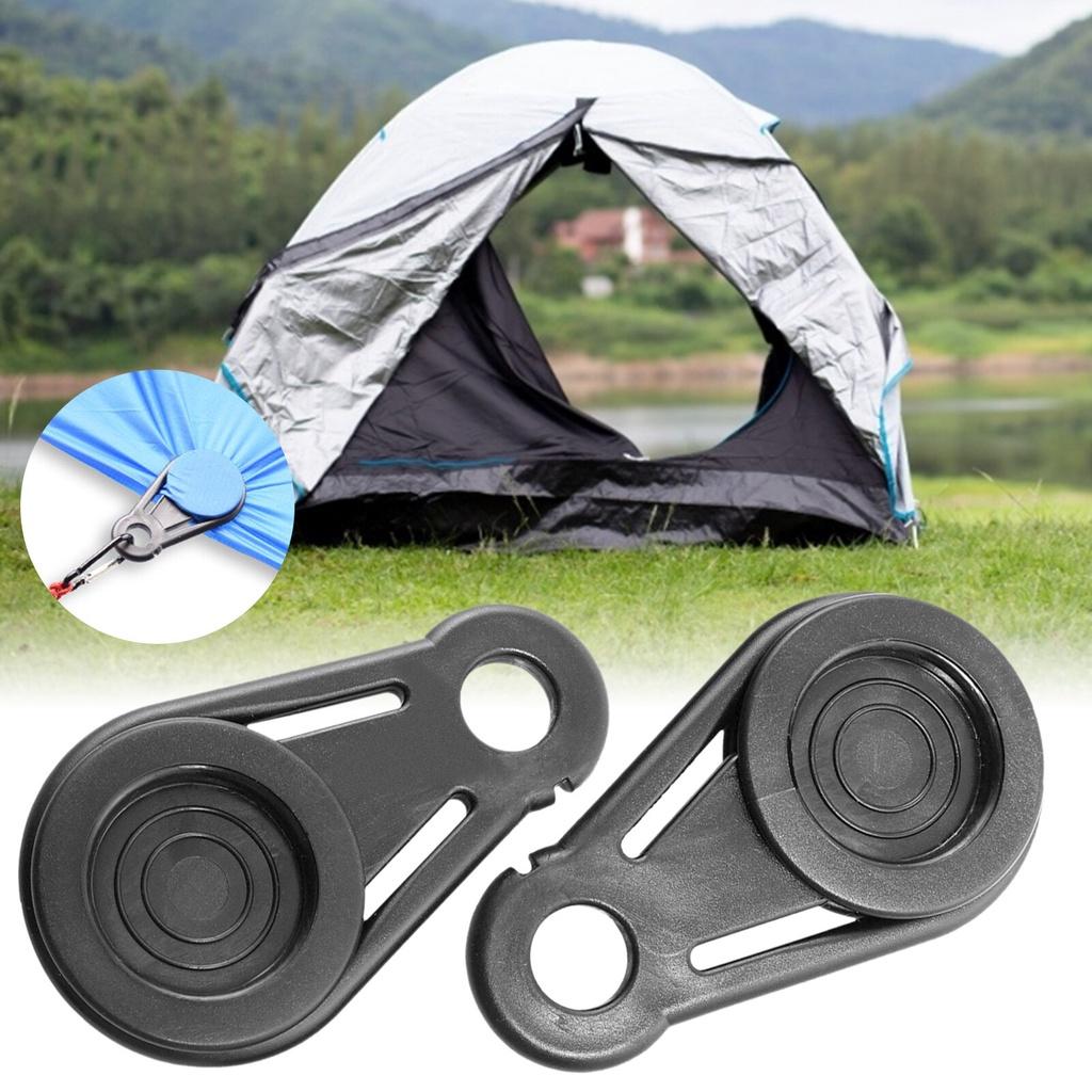 10PCS Movable Tarp Grabbers Tarp Clips Outdoor Camping Tie Down Clips