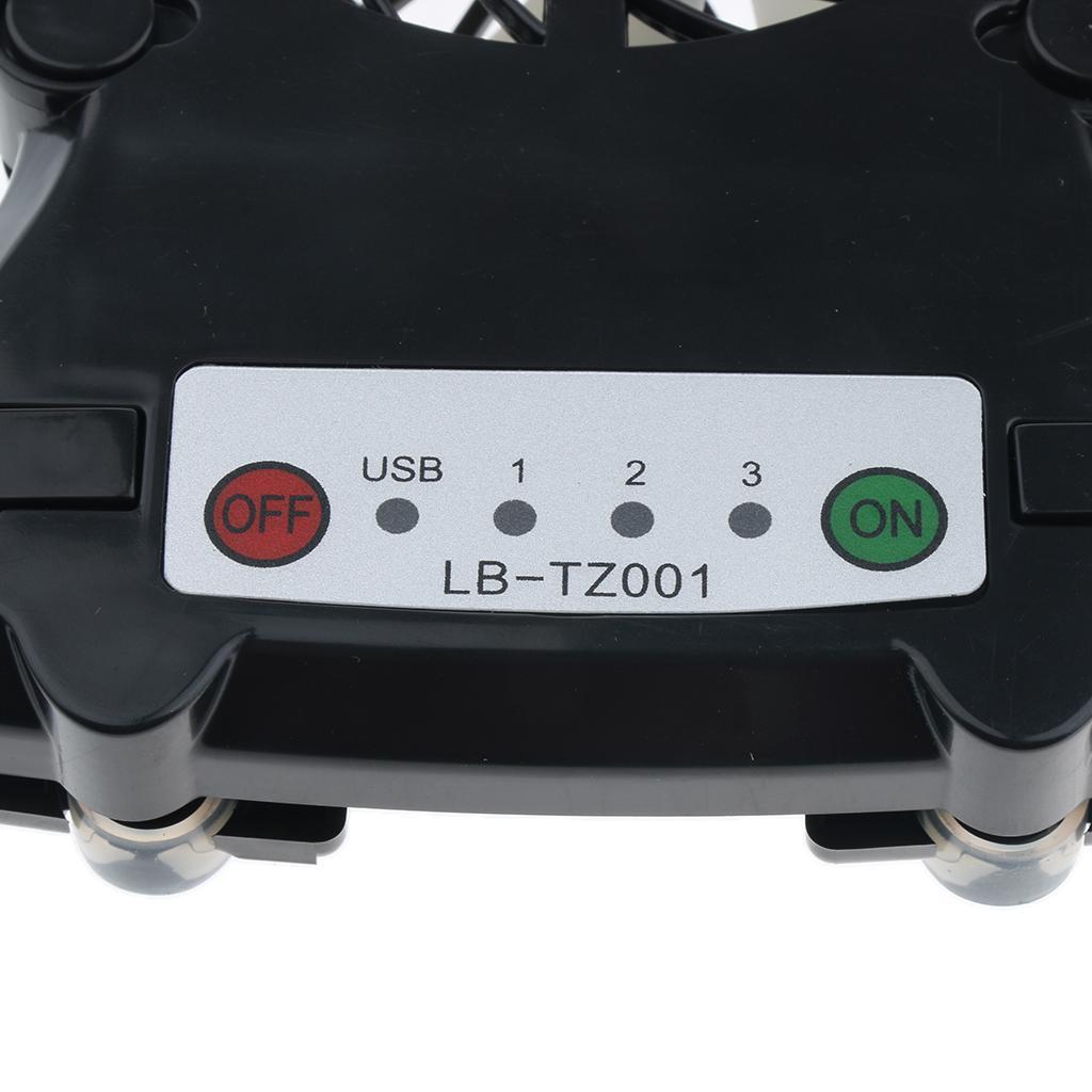 Rechargable Portable Mini Cooling  Holder for Phone / Tablet Black