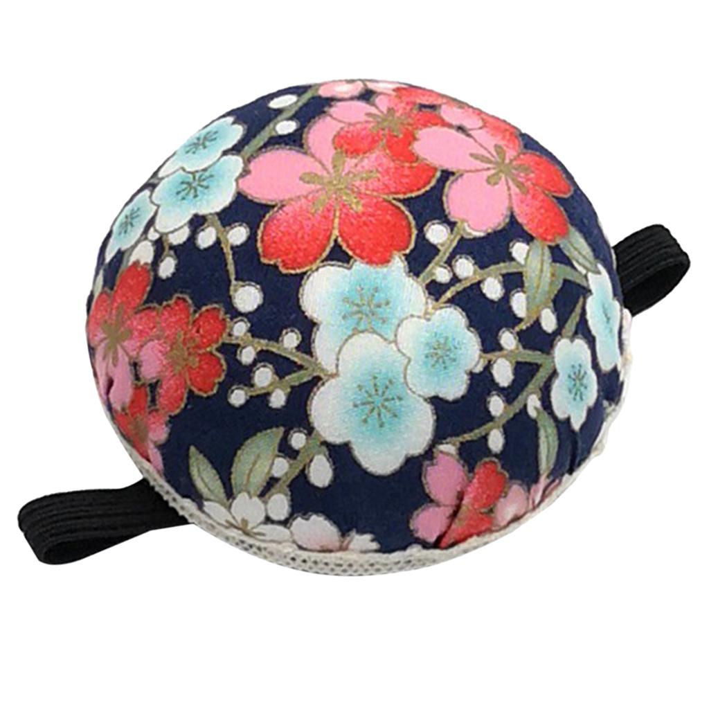 Sewing /Pin Cushion Wrist Pin  Holder  Tools Blue