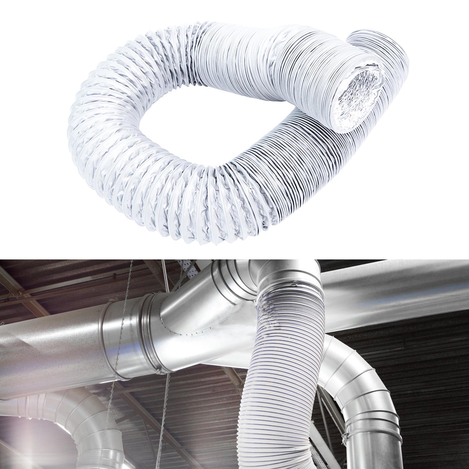 19ft Long Air Vent Hose Dryer Vent Duct for Range Hoods Fan Vent Exhaust