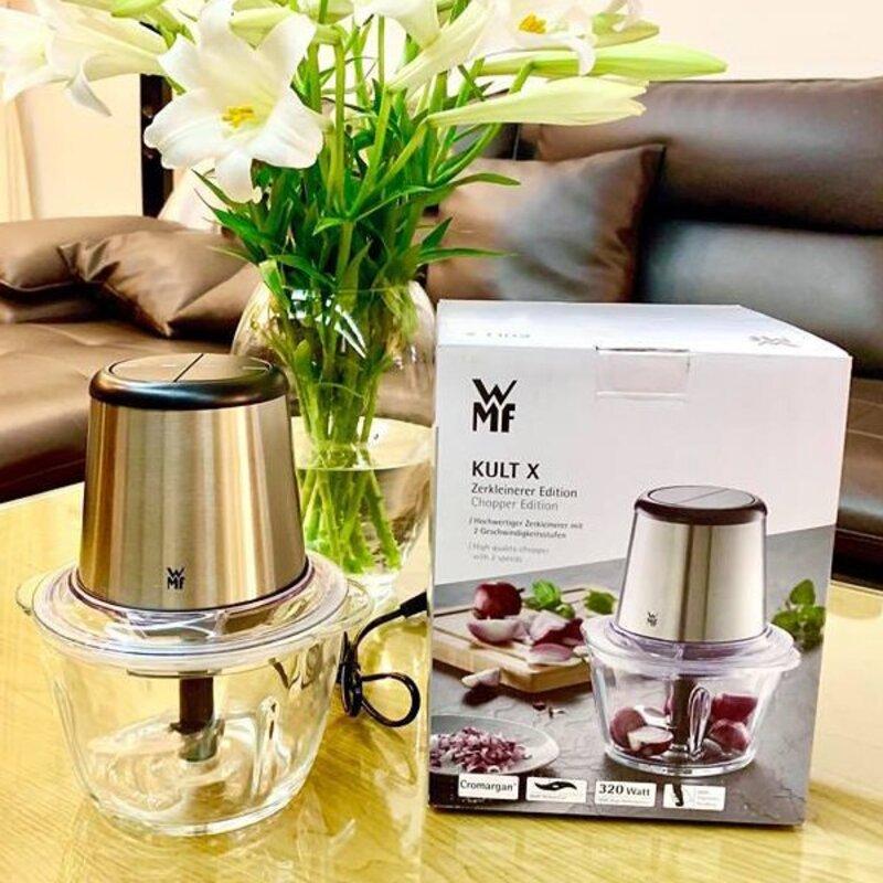 Máy Xay Thịt WMF Kult X, Máy Xay Thịt Đa Năng, Máy Xay Đồ Ăn Dặm Cho Bé, Cối Thủy Tinh, Công Suất 320W,  Nhập Đức,