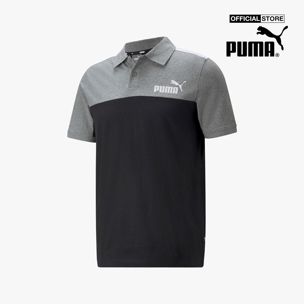 PUMA - Áo thun polo nam Essentials+ Block Jersey 848004-01