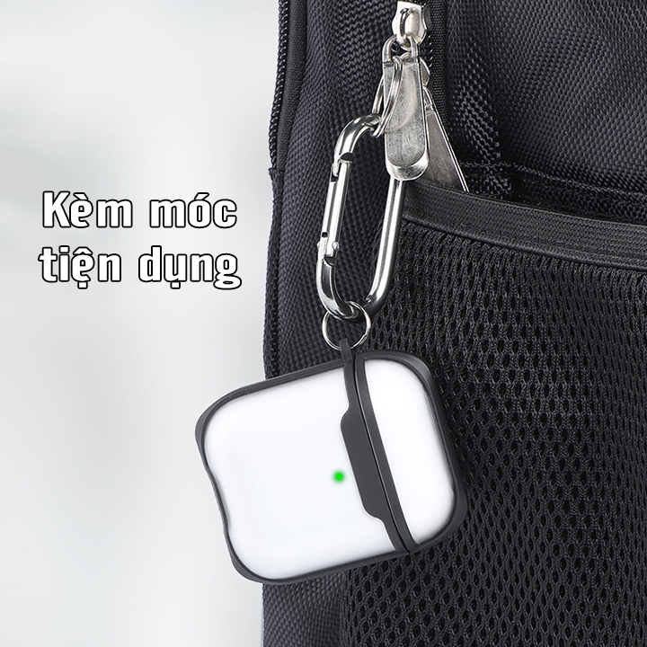 Bao case dành cho tai nghe Apple Airpods 1 / 2 hiệu WIWU Eggshell Case chống sốc siêu mỏng bảo vệ toàn diện, vật liệu cao cấp - Hàng nhập khẩu