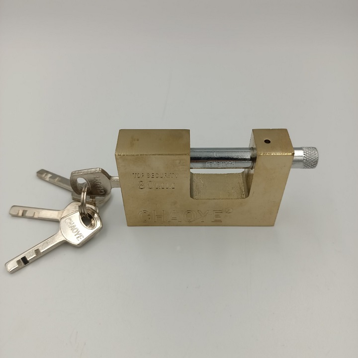 Ổ Khóa Cầu Ngang Công Nghệ Nhật Bản Chịu Lực Chống Cưa Cắt 80MM Kèm 4 Chìa Cao Cấp