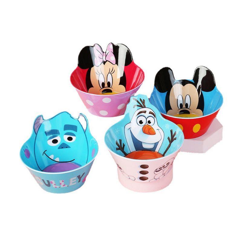 Bát ăn cho bé hàng DlSNEY . hình hoạt hình . nhựa melamine an toàn