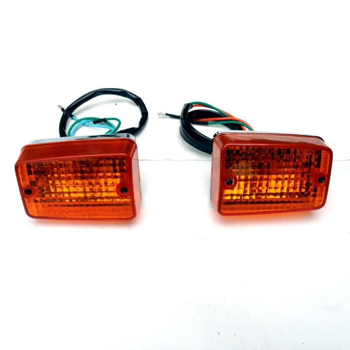 Bộ 4 củ xi nhan trước sau cho xe cup 82 DD chất lượng cao
