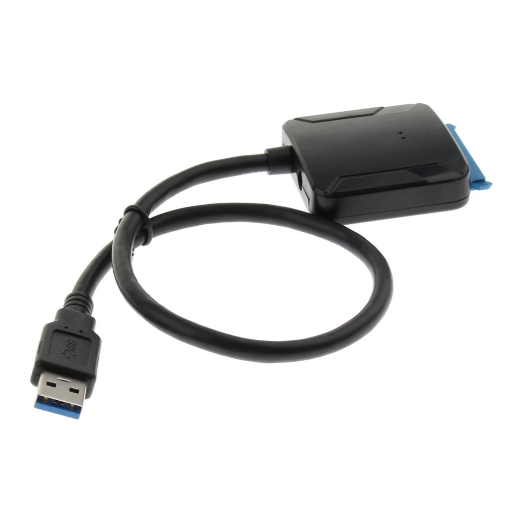 1 Pc. USB 3.0 to SATA 22Pin 2.5 "/ 3.5" PC Hard Disk Drive SSD Adapter Cable