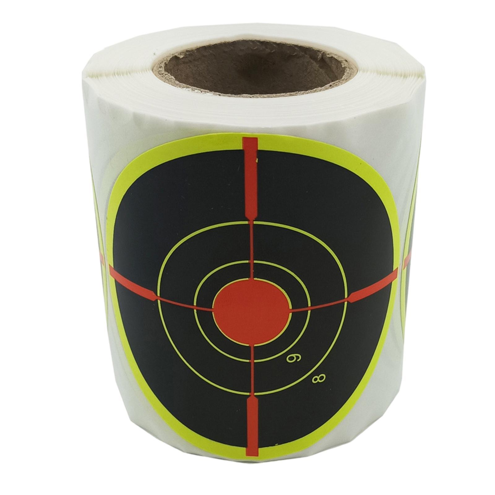 200 Pieces Adhesive Shooting Targets Reactive Splatter - Target Dots - for BB Gun