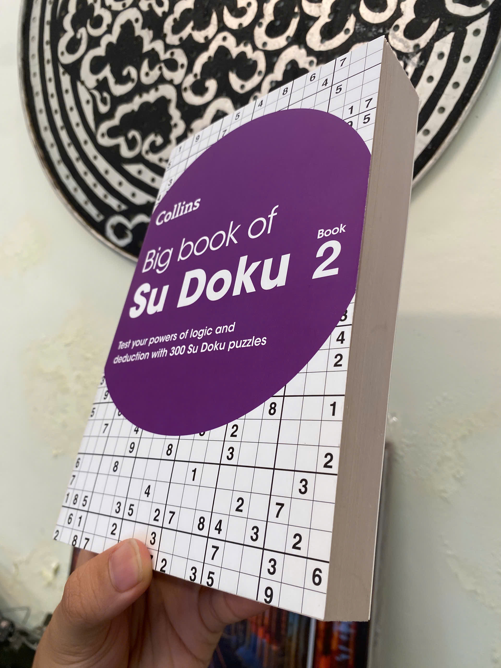 Sách - Big Book of Su Doku Book 2 by Collins | Test Powers of Logic with Su Doku Puzzles