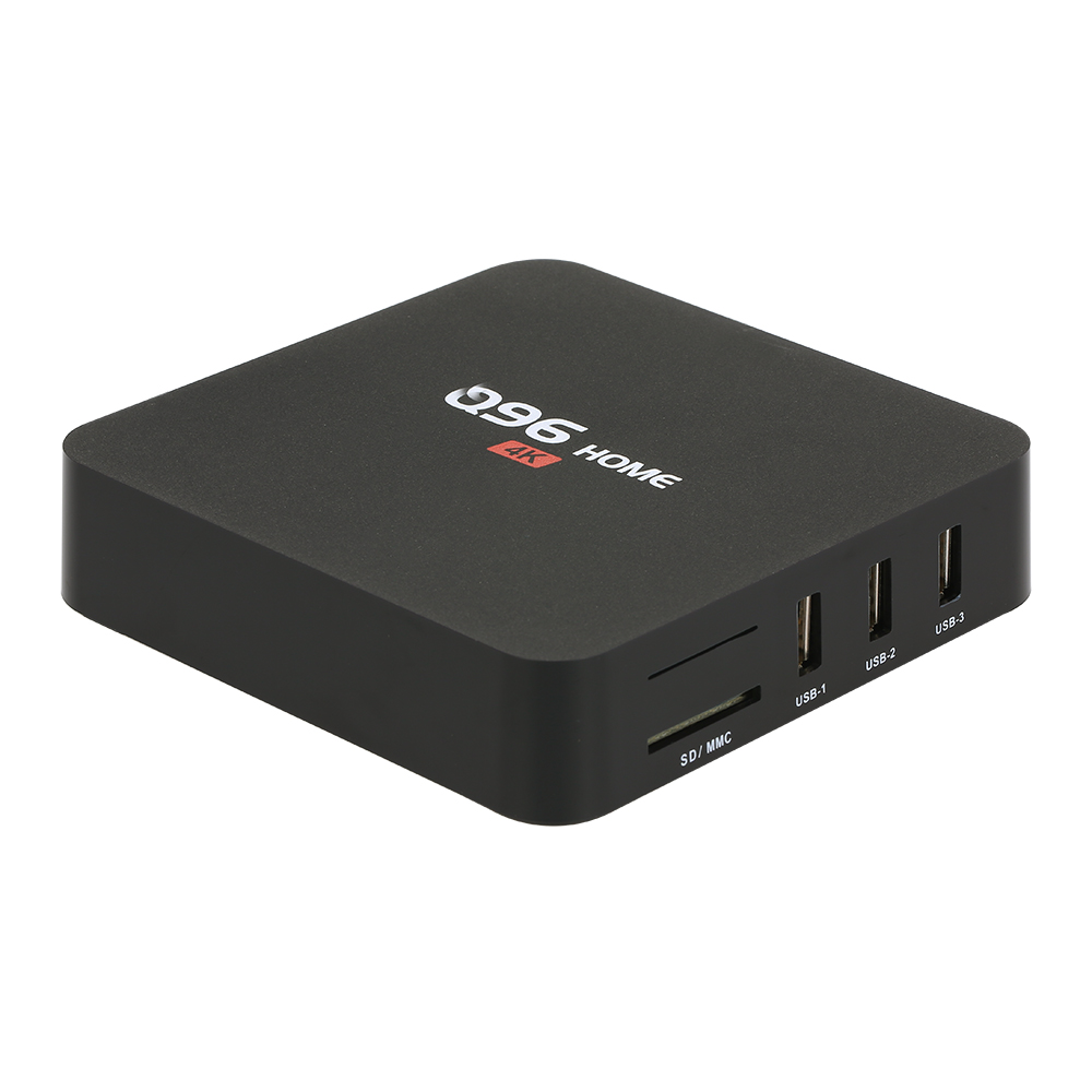 Hộp TV Thông Minh Q96 Home Android 8.1 RK3229 Quad Core UHD 4K Cho Trình Phát Video Media Player 1Gb / 8Gb 2.4g WiFi H.265 VP9 HDR10