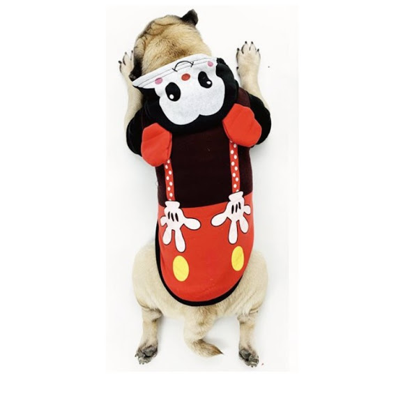 ÁO HOODIE CHO CHÓ MÈO HÌNH CHUỘT MICKEY- SP000554