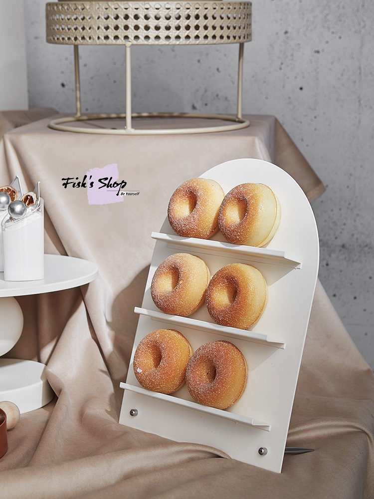 Khay đựng bánh sinh nhật, điểm tâm màu pastel