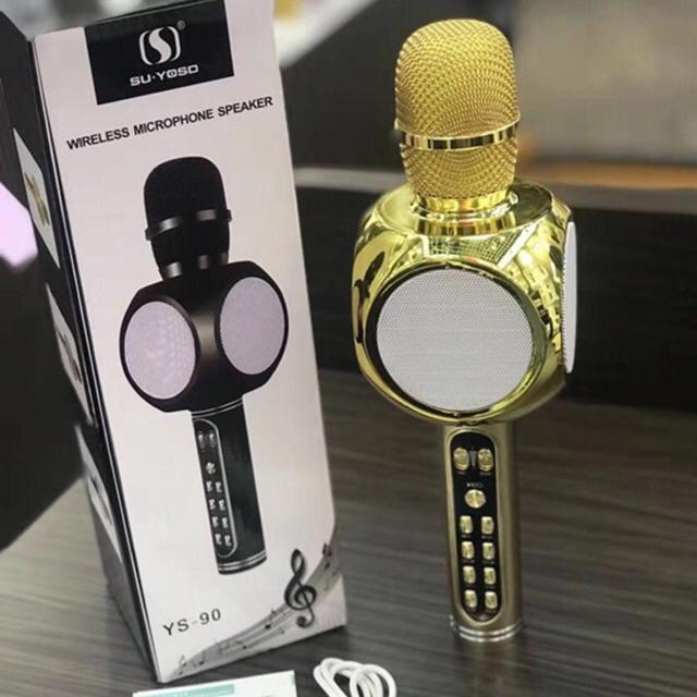 MIC HÁT KARAOKE BLUETOOTH YS-90