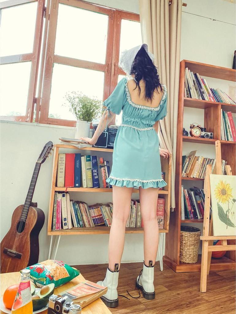 Hình ảnh Đầm xanh ngọc Bluebell Dress Gem Clothing SP006200