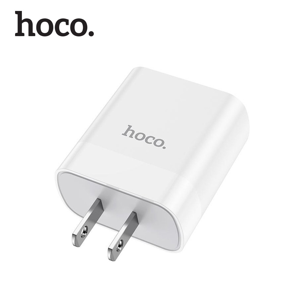 Củ Sạc Nhanh Cho Iphone Hoco C80 - Hỗ trợ sạc nhanh 20W PD QC3.0 - Hàng Chính Hãng