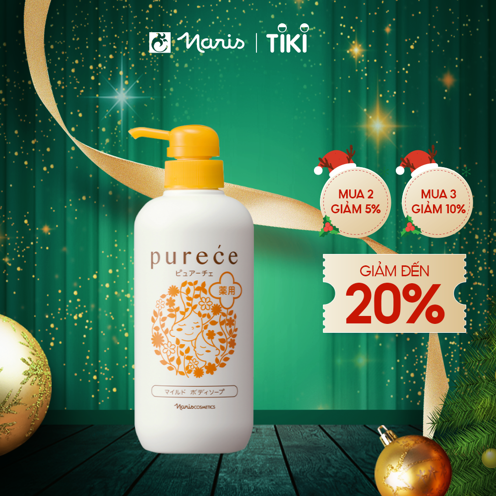 Sữa Tắm Naris Purece Medicated Body Soap Ls 550Ml