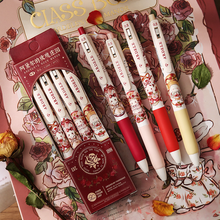 Bút bi nước - bút gel phong cách cổ điển ARDELE'S ROSE MANOR - but010