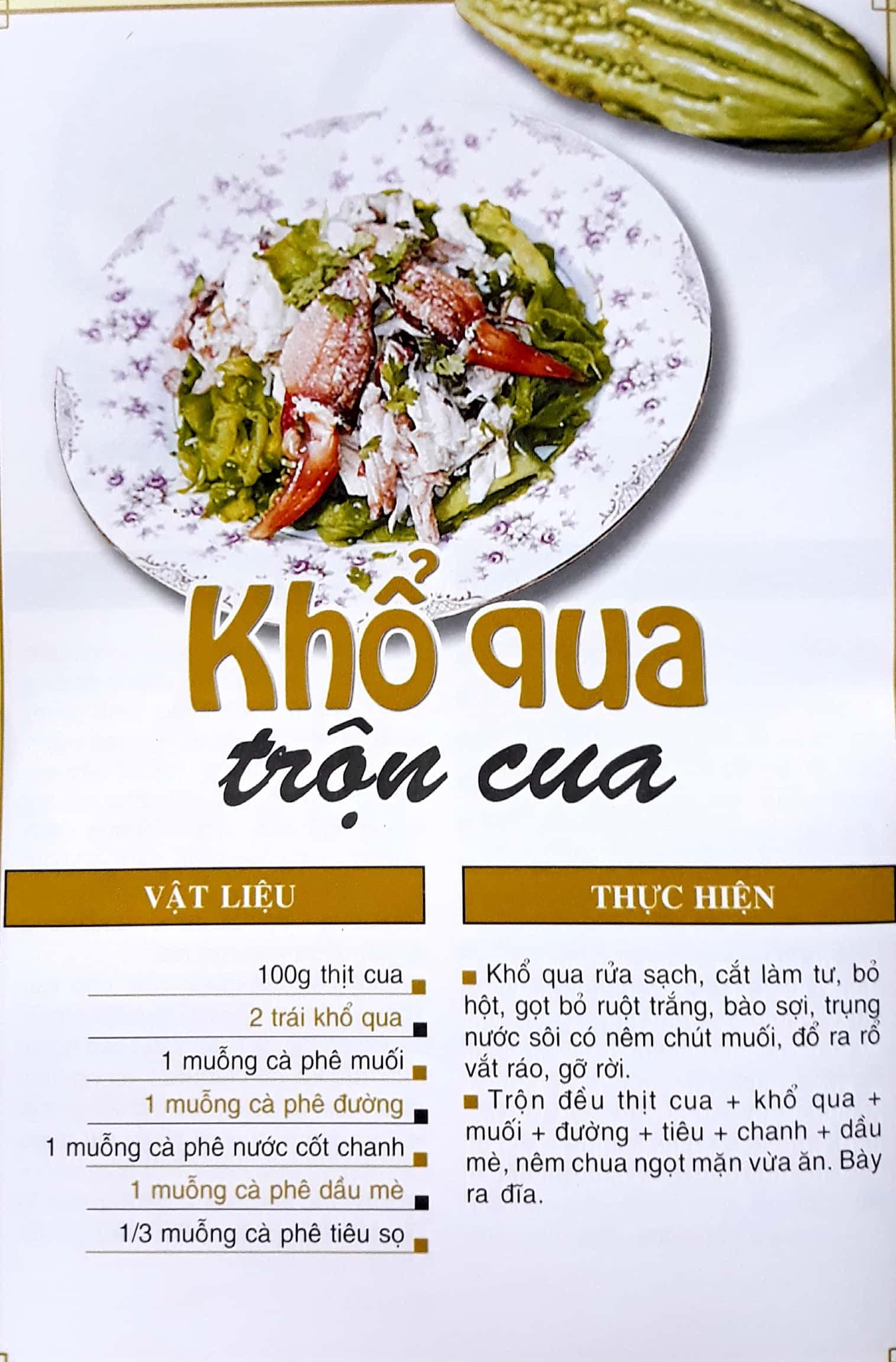 Sách 60 Món Ăn Được Ưa Thích - Món Gỏi Trộn