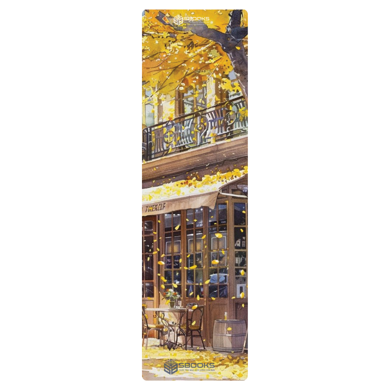5 Cái Bookmark Kẹp Sách, Dấu Trang Hoạ Tiết Quán Cafe Mùa Hè  - SBOOKS