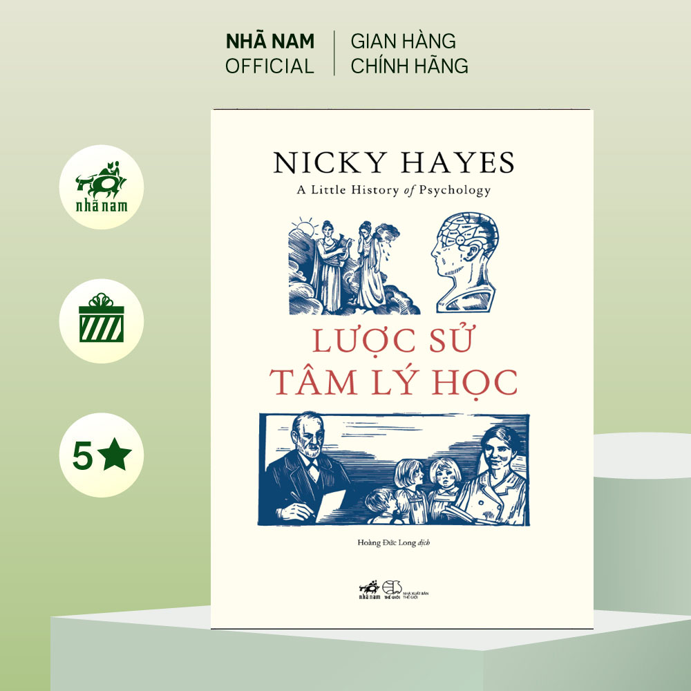 Sách - Lược sử tâm lý học (Nicky Hayes) (Nhã Nam Official)